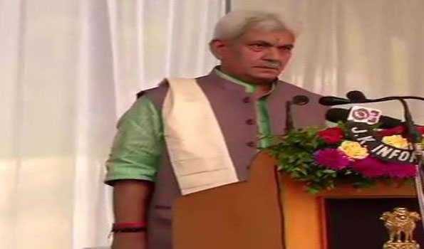 मनोज सिन्हा ने ली जम्मू कश्मीर के उपराज्यपाल पद की शपथ मनोज सिन्हा ने ली जम्मू कश्मीर के उपराज्यपाल पद की शपथ